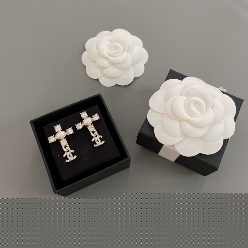 Ch*el earrings